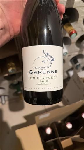 Bourgogne Pouilly-fuissé Domaine La Garenne 2016
