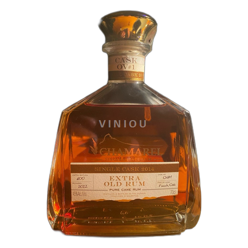 Rum Vieux Chamarel Single Cask 2014 - Cask OV#1 de la distillerie : L'Exil Ltée distillé en 2014 Mauritius Niet gespecificeerd