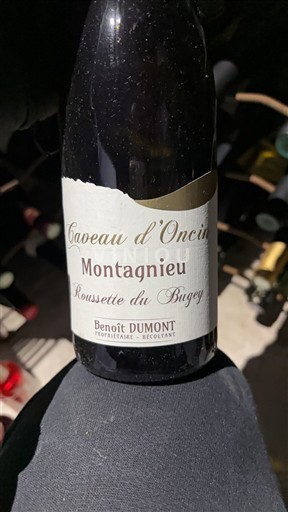 Savoia e Bugey Roussette del Bugey Caveau d'Oncin Montagnieu 2023