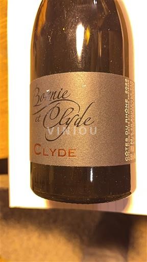 Rhône-dalen Côtes-du-Rhône Bonnie et Clyde Clyde 2022