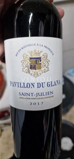 Bordeaux Saint-Julien Château Glana Pavillon du Glana 2017