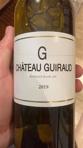 Bordeaux Château Guiraud G de Château Guiraud 2019