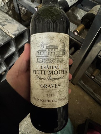 Bordeaux Graves Château Petit Mouta Broussalet 2018