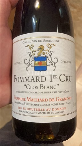 Bourgogne Pommard Premier Cru Domaine Machard de Gramont Clos Blanc 2024