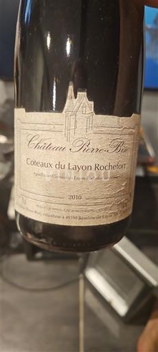 Loire Valley Unspecified Château Pierre-Bise 2010