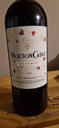 Bordeaux Baron Philippe de Rothschild Mouton Cadet Édition Limitée 2023