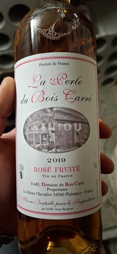 Southwest Not Specified Domaine Bois Carré La Perle du Bois Carré 2019