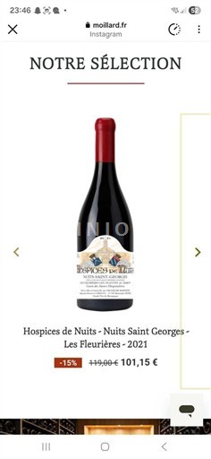 Bourgondië Nuits-saint-georges Hospices de Nuits Les Fleurieres 2021