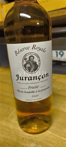 Tây Nam Jurançon Réserve Royale Fruité 2020