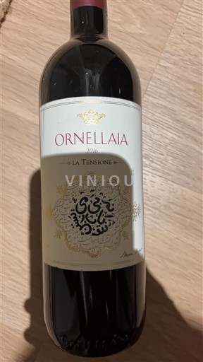 Toscane Bolgheri Ornellaia La Tensione 2016