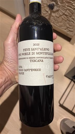 Toskánsko Vino Nobile di Montepulciano Pieve Sant'Albino Poggio Sant'Enrico Grande 2021