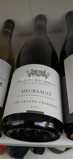 Burgundi Meursault Philippe Bouzereau Les Grands Charrons 2021