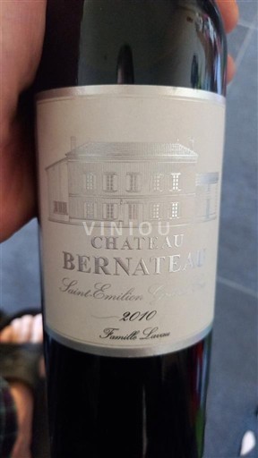 Burdeos Saint-Émilion Grand Cru Château Bernateau 2010