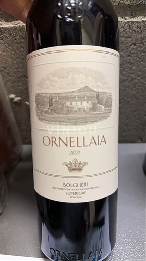 Toscana Bolgheri Ornellaia 2021