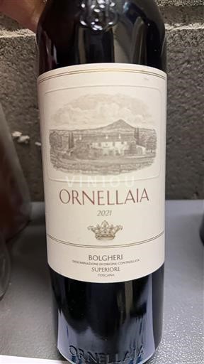 Toscana Bolgheri Ornellaia 2021