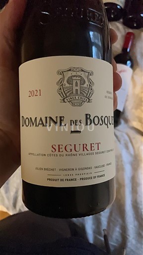 Rhônen laakso Määrittelemätön Domaine S Bosquets 2021