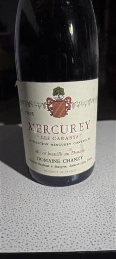 Borgoña Mercurey Domaine Chanzy Les Carabys 1996