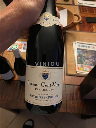 Burgundsko Beaune Premier Cru Bitouzet-Prieur Beaune Cent-Vignes 2022