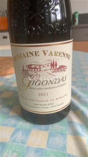 Valea Ronului Gigondas Domaine Varenne 2021