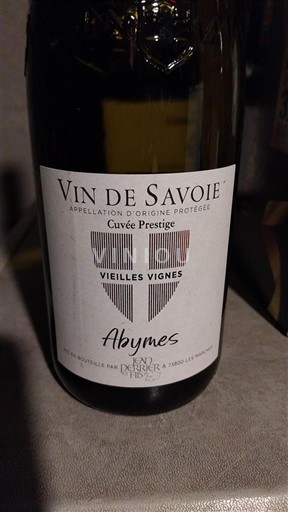 Savoja in Bugey Abymes Jean Perrier & Fils Prestige Vieilles Vignes 2023