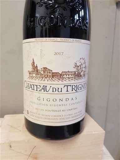 Rhônen laakso Gigondas Château Trignon Vignoble Famille Quiot 2017