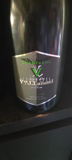 Champaña Champán Veuve J. Lanaud Blanc de Blancs 2013