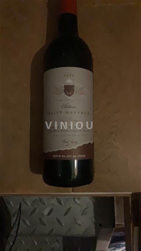 Bordeaux Bordeaux Supérieur Château Saint Sauveur 2004