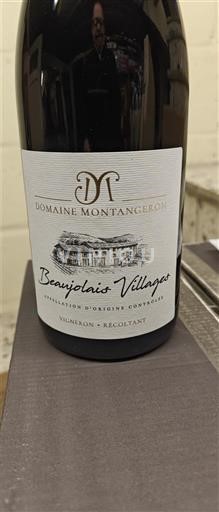 Beaujolais Beaujolais Villages Domaine Montangeron 2024
