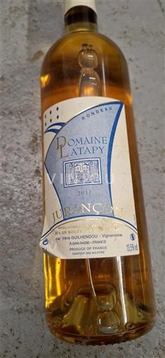 Sud-Ouest Jurançon Domaine Latapy 2011