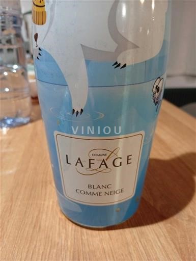 Linguadoca e Rossiglione Côtes catalanes Domaine Lafage Blanc Comme Neige 2025