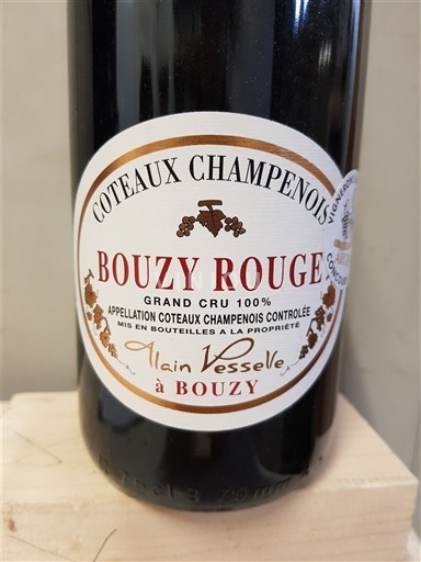 Champagne Coteaux Champenois Bouzy Alain Vesselle Ikke årgangsbestemt