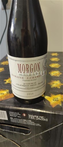 Beaujolais Morgon Domaine J. Chamonard Le Clos de Lys 2016