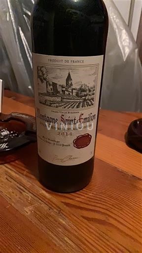 Bordeaux Montagne-Saint-Émilion Château Puy Blanquet 2014