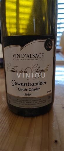 Alsace Collier de la Chapelle Olivier 2020