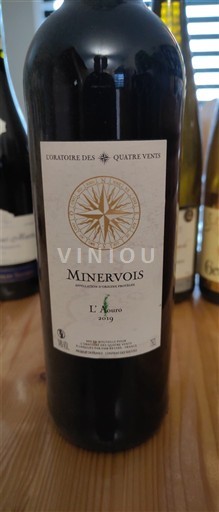 Languedoc Minervois Oratoire des Quatre Vents L'Auro 2019