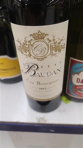 Bordeaux Moulis-en-Médoc Château Baudan 2012