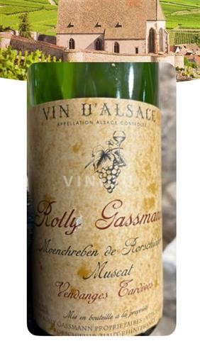 Elsass Vendanges Tardives Rolly Gassmann Moenchreben de Rorschwihr Muscat Vendanges Tardives 2003
