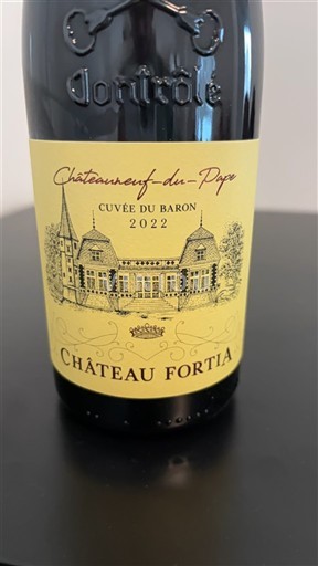 Rhône Valley Châteauneuf-du-Pape Château Fortia du Baron 2022