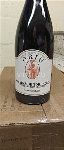 Korsika Nicht spezifiziert Domaine Torraccia Oriu Réserve 2022