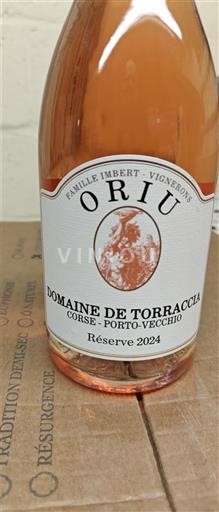 Corsica Porto-Vecchio Domaine Torraccia Oriu Réserve 2024