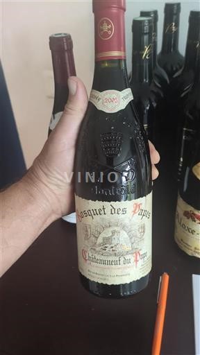 Rhône-dalen Châteauneuf-du-Pape Clos du Mont-Olivet Bosquet des Papes 2003