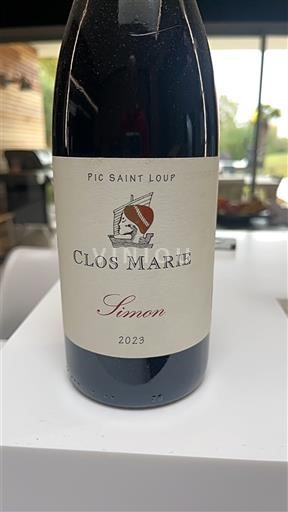 Languedoc Pic-saint-loup Clos Marie Simon 2023