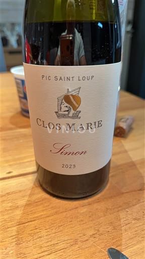 Linguadoca Pic Saint-Loup Clos Marie Simon 2023