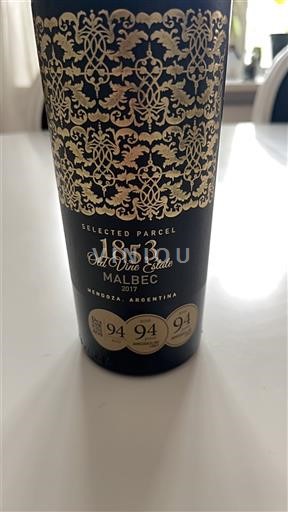 Mendoza 1853 Old Vine Estate Selected Parcel 2017