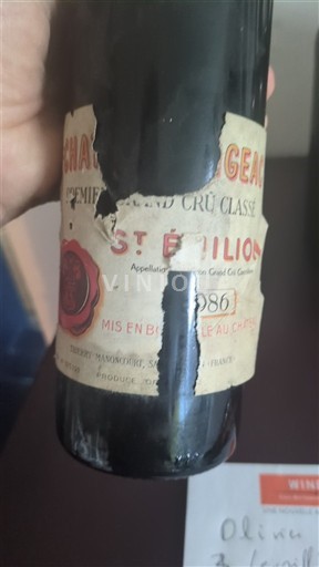 Bordeaux Saint-Émilion Château Figeac 1986 1986