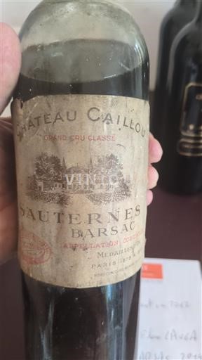 Bordeaux Château Caillou 1909 Non Millésimé