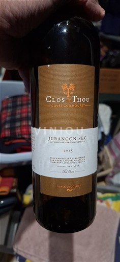 Sydvestfrankrig Jurançon Clos Thou Guilhouret 2015