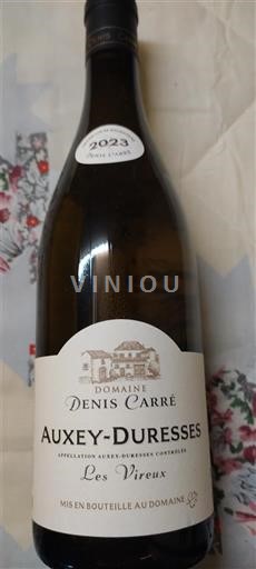 Bourgogne Auxey-duresses Domaine Nis Carré Les Vireux 2023