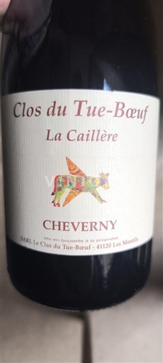 Dolina Loare Cheverny Clos du Tue-Bœuf La Caillère 2022