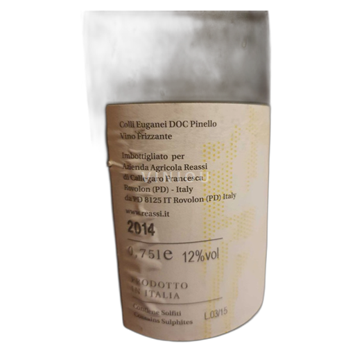 Veneto Colli Euganei Antichi Reassi Pinello frizzante 2014